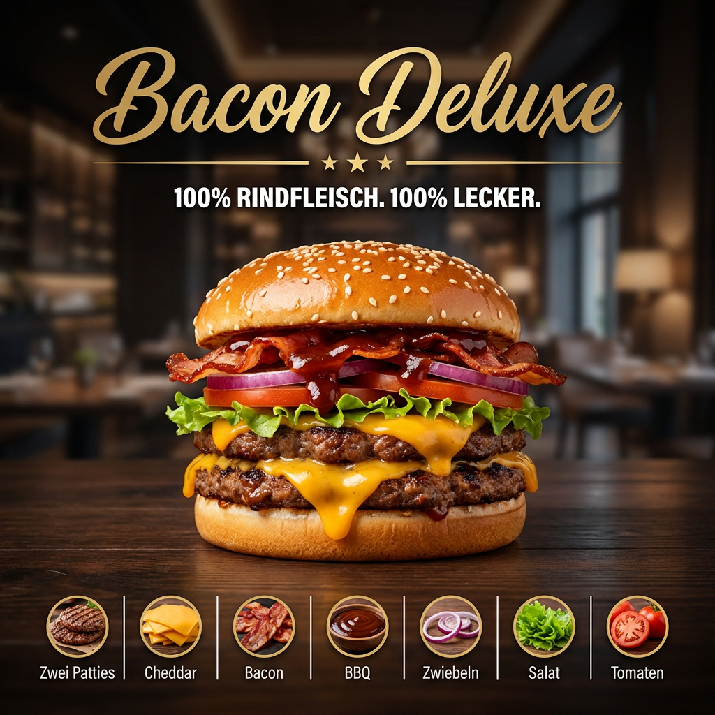 Bacon Deluxe Burger